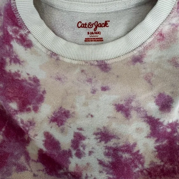 Girls Pink Outfits; T-shirt, Sweatshirt, Light Pink Jeans, and Leggings (6) - Picture 4 of 7